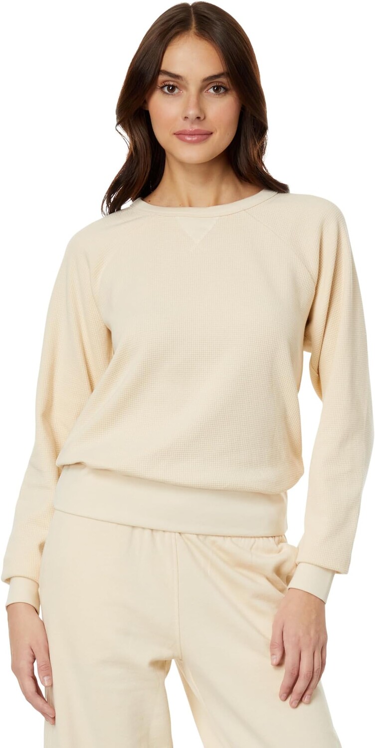 

Пуловер PACT Thermal Waffle Crew Neck, цвет Sandshell