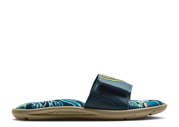 

Кроссовки Under Armour IGNITE 6 GRAPHIC FOOTBED SLIDE GS 'KHAKI BASE DEEP SEA', хаки