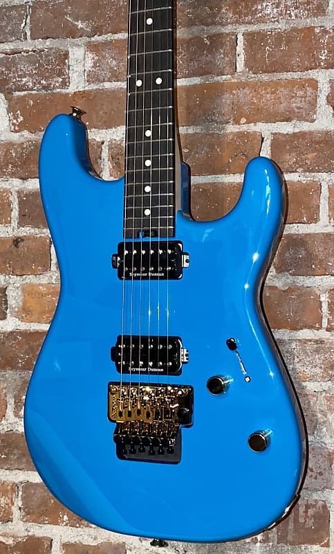 Электрогитара 2022 Charvel Pro-Mod San Dimas Style 1 HH FR E Miami Blue, In Stock Ships Fast, Support Indie !