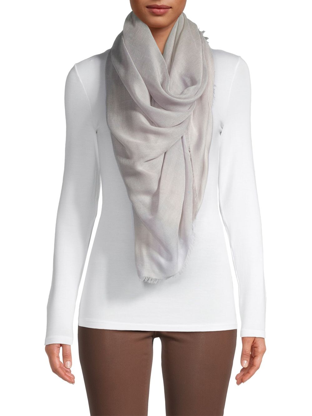 

COLLECTION Плетеный шарф, окрашенный вручную Saks Fifth Avenue