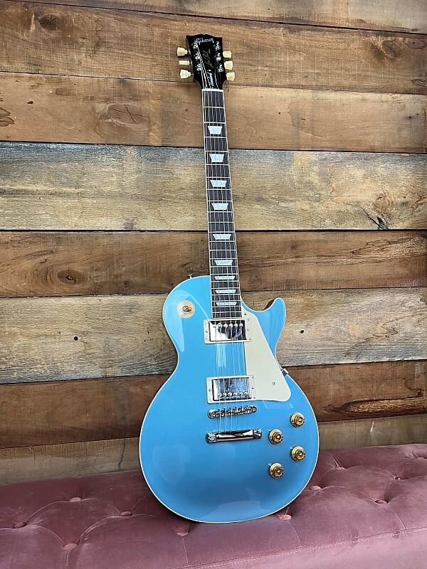 

Электрогитара Gibson Les Paul Standard '50s Plain Top 2023 - Pelham Blue