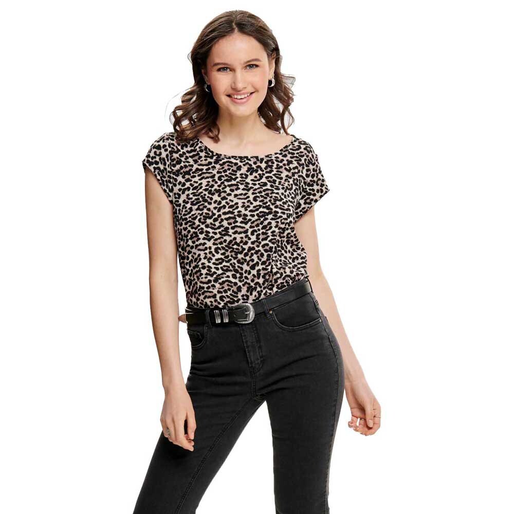 

Футболка с коротким рукавом Only Vic All Over Print, разноцветный