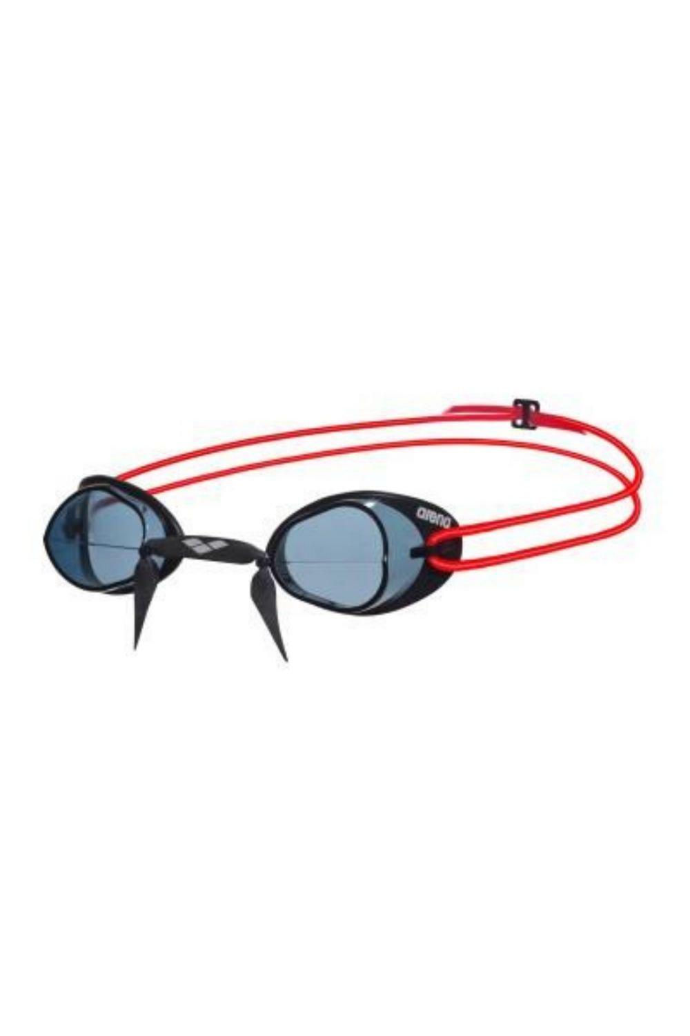Очки для плавания Swedix — прозрачные/тонированные линзы Arena, красный очки для плавания arena swedix black blue