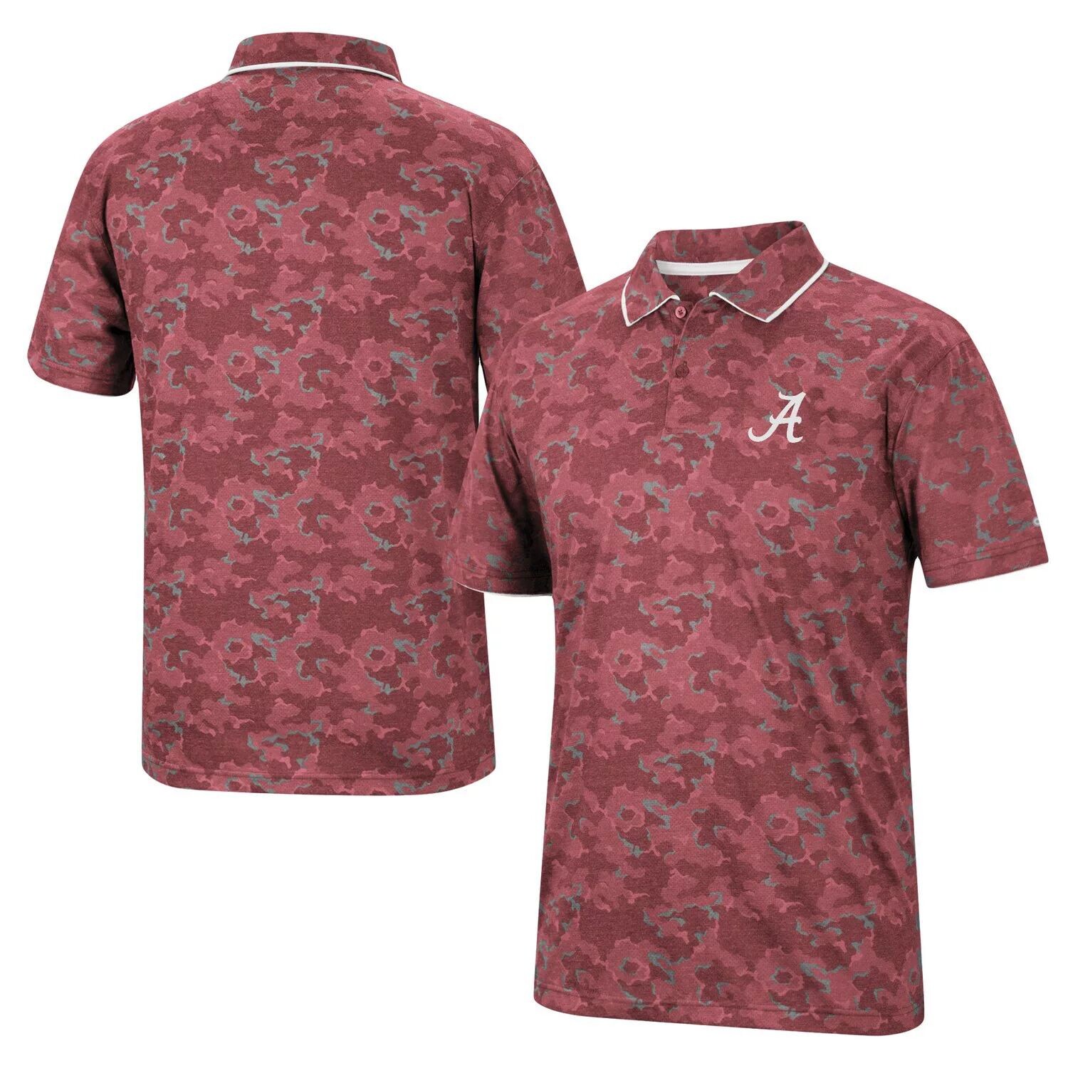 

Мужская футболка-поло Colosseum Crimson Alabama Crimson Tide Speedman