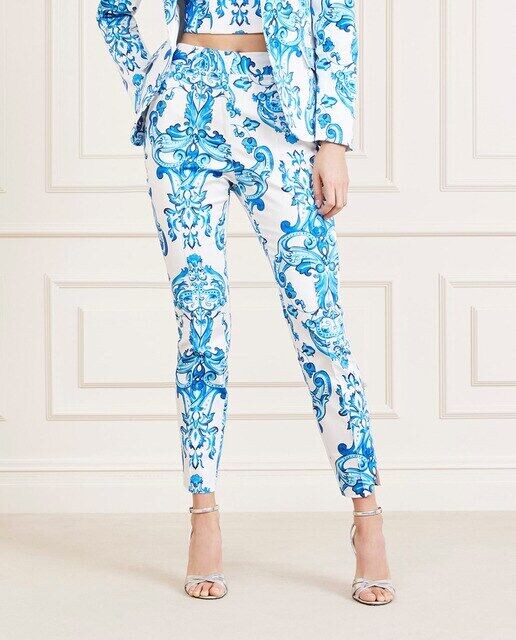 

Женские брюки с принтом Marciano By Guess, синий