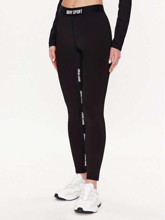 

Леггинсы узкого кроя Dkny Sport, черный