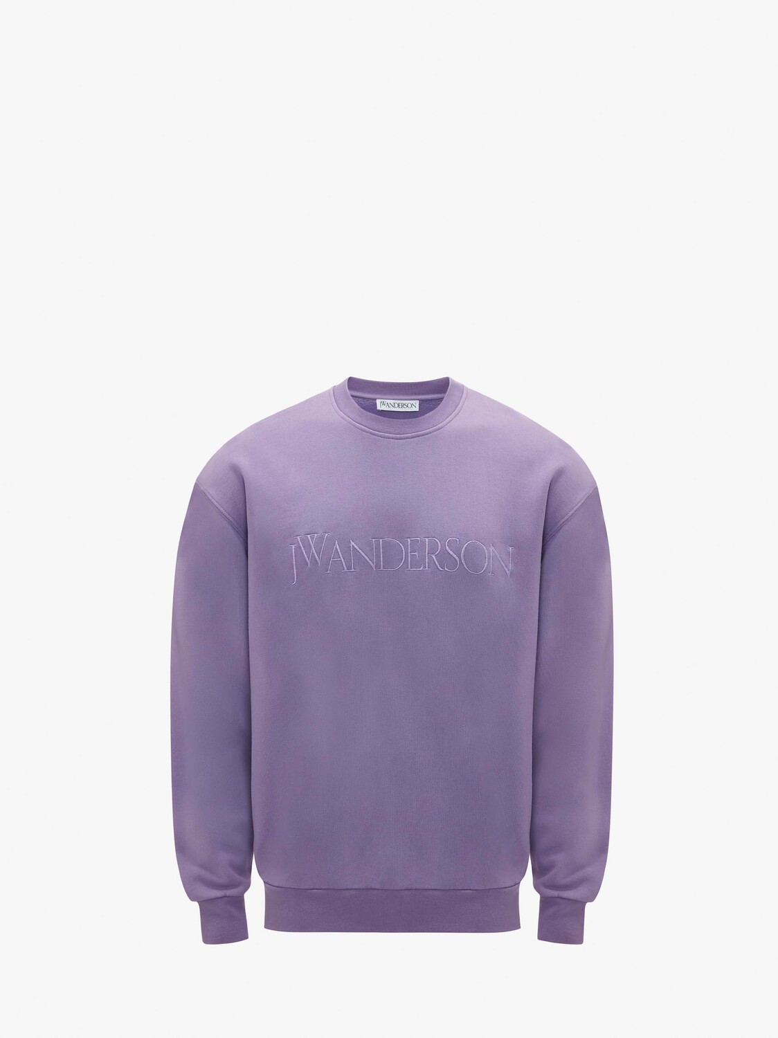 

Толстовка с вышивкой JW Anderson, фиолетовый
