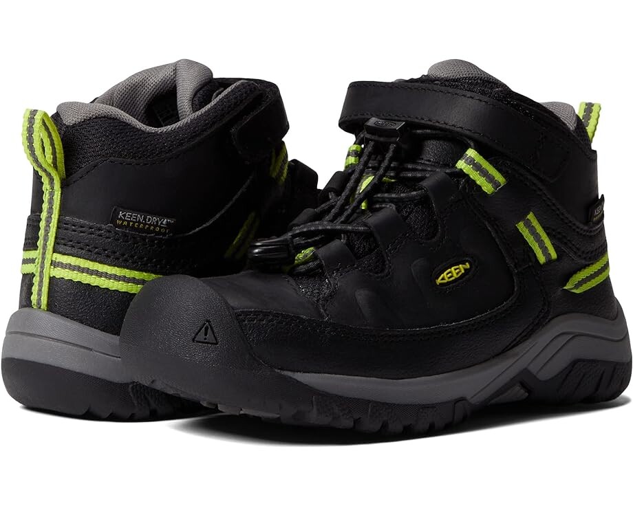 

Походные ботинки Keen Targhee Mid WP, цвет Black/Steel Grey