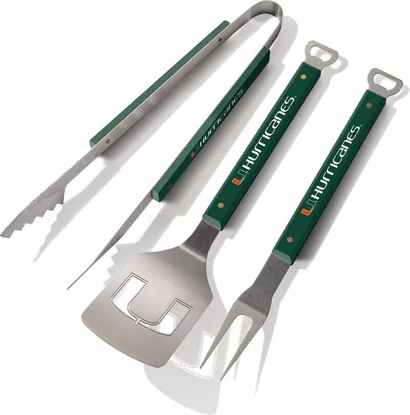 

Набор для барбекю из трех предметов серии Youthefan Miami Hurricanes Spirit Series