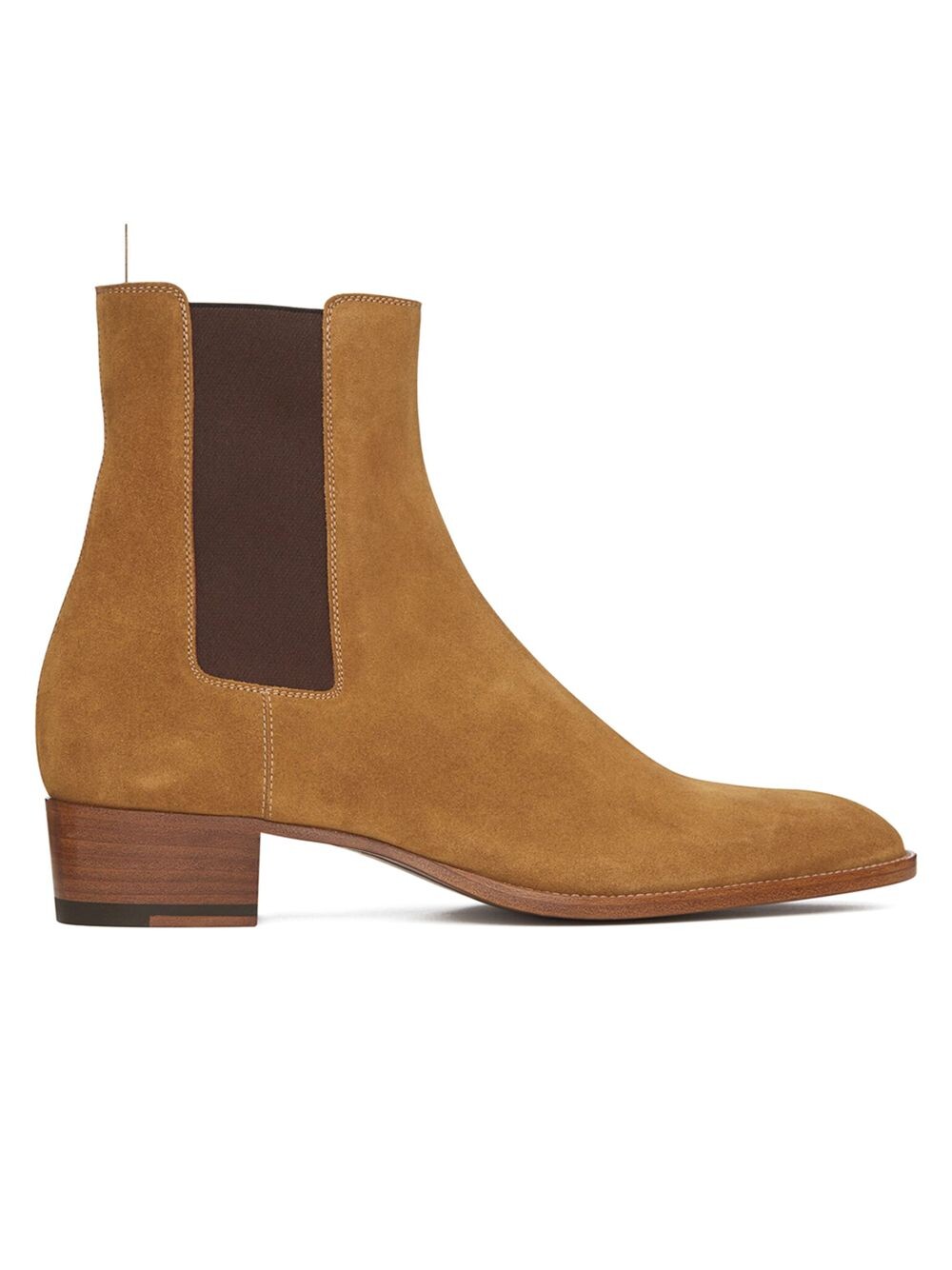 

Ботинки челси Wyatt из замши Saint Laurent