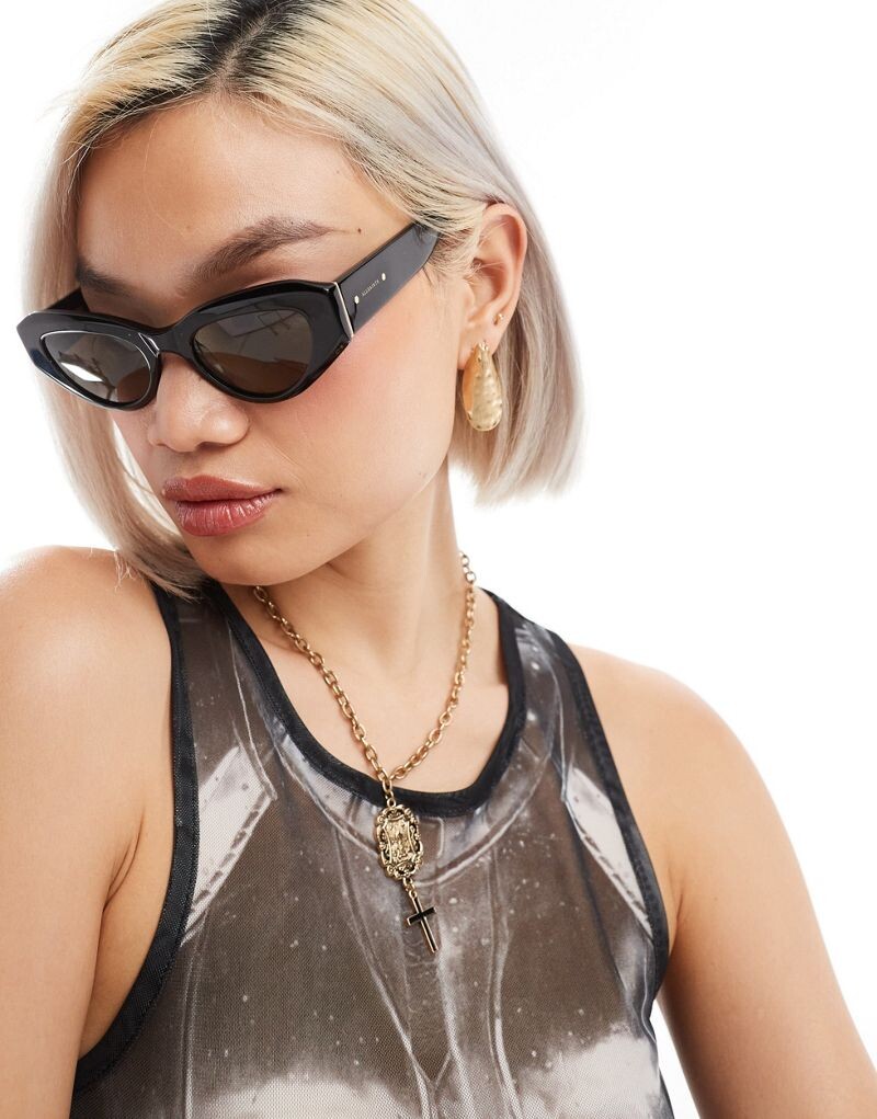 

Черные солнцезащитные очки AllSaints Calypso