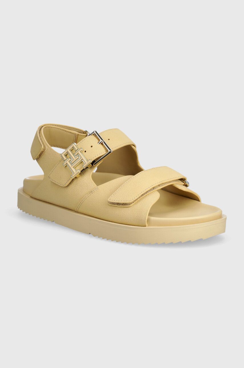 

Сандалии Tommy Hilfiger из нубука TH HARDWARE NUBUCK SPORTY SANDAL, бежевый