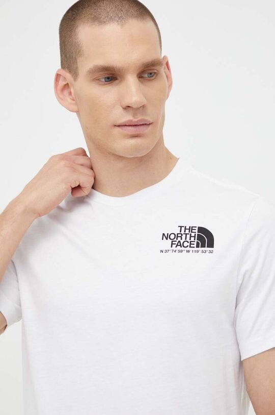 

Хлопковая футболка The North Face, белый