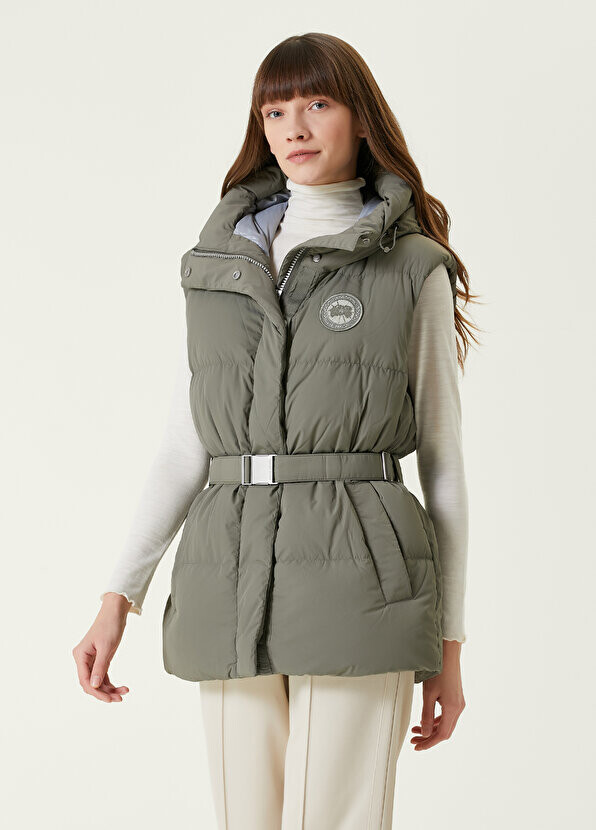 

Темно-зеленый пуховый жилет rayla Canada Goose
