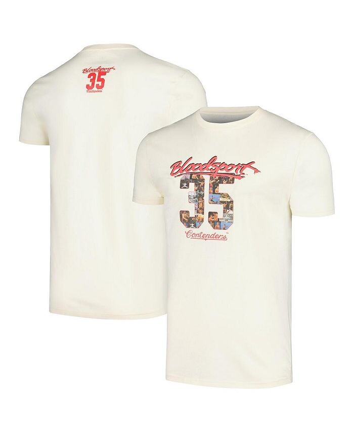 

Мужская кремовая футболка Bloodsport в честь 35-летия Contenders Clothing, тан/бежевый