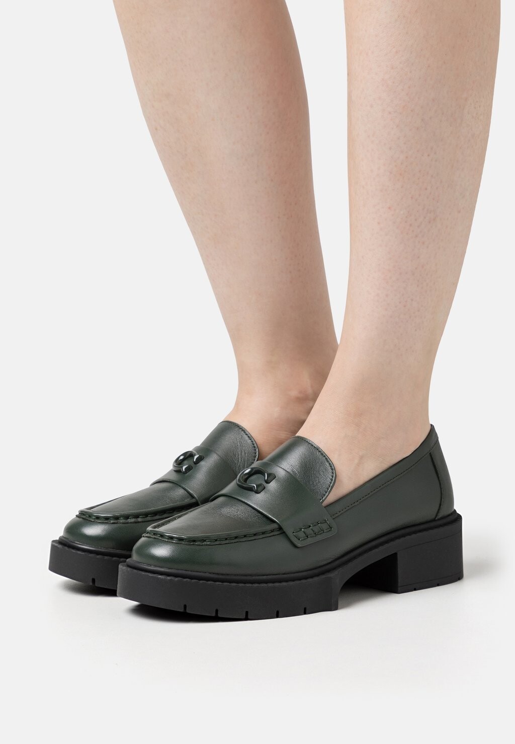 

Лоферы Coach, зеленый