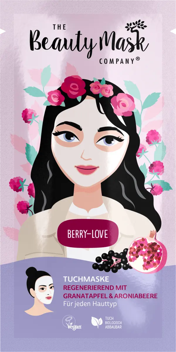 

Тканевая маска Berry Love 1 шт. THE Beauty Mask COMPANY