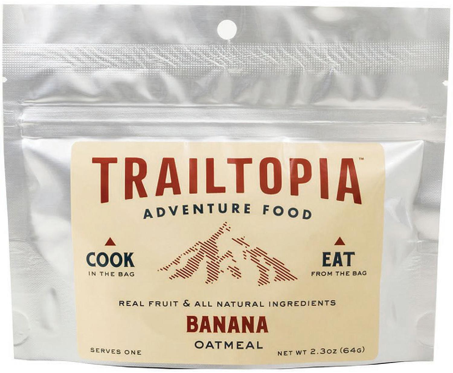 Банановая овсянка — 1 порция Trailtopia лапша карри рамен – 1 порция trailtopia