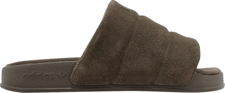 

Кроссовки Wmns Adilette Essential 'Earth Strata', коричневый