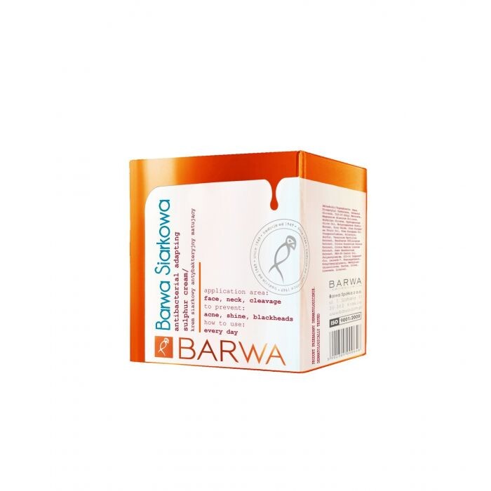 

Тональная основа Anti Acne Sulphur Cream Barwa, 50 ml
