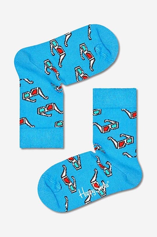 

Детские носки Happy Socks 3D Очки, синий