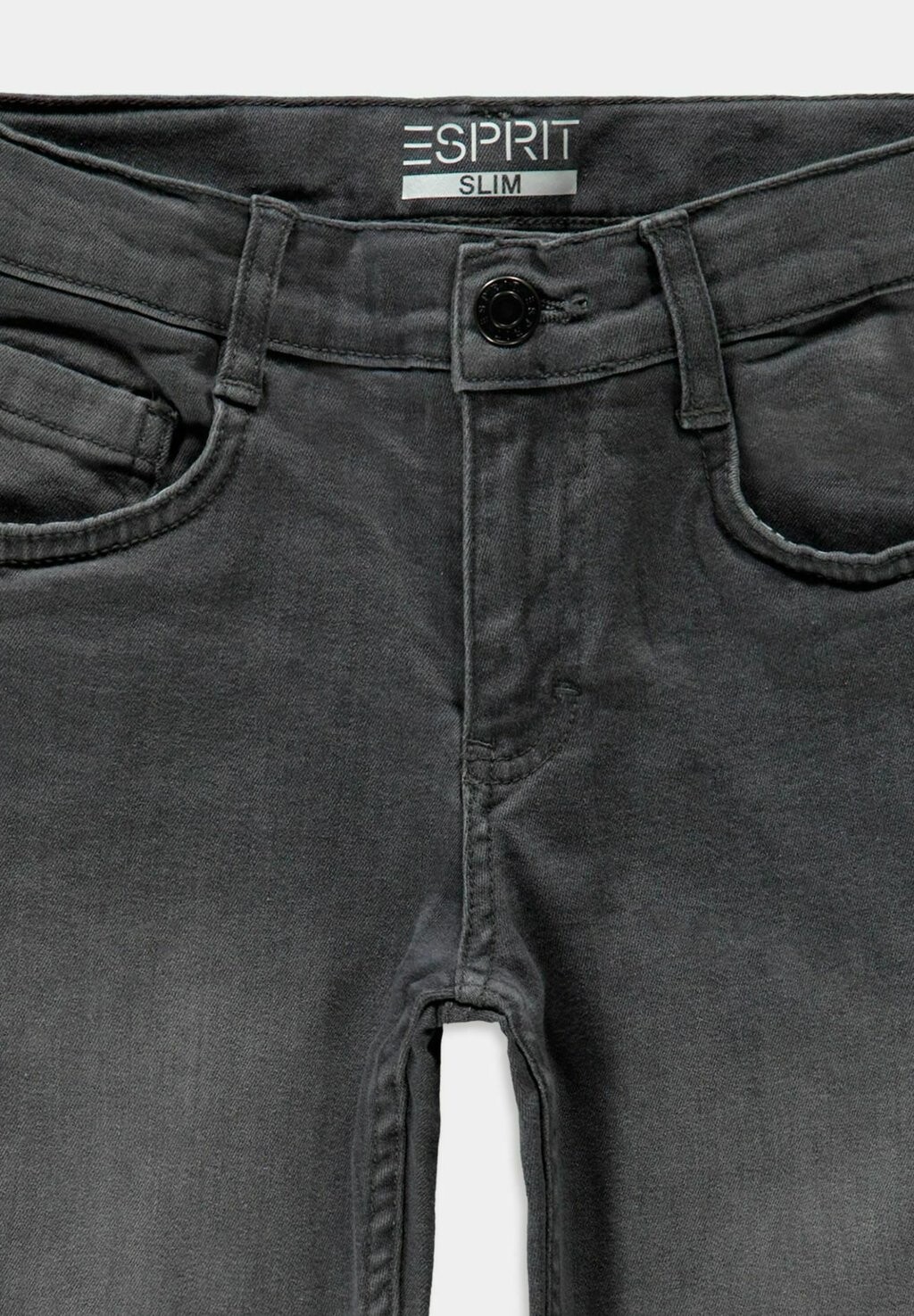 

Джинсы узкого кроя Esprit, серый деним