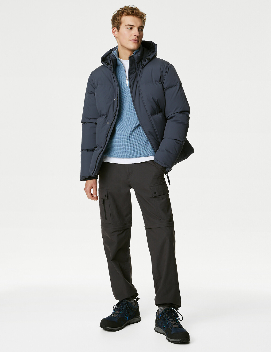 

Куртка-пуховик с перьями и пухом и Stormwear Marks & Spencer