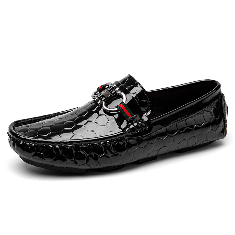 

Gommino Лоферы Унисекс Concubine Beauty, цвет 0929 Black Iron Buckle