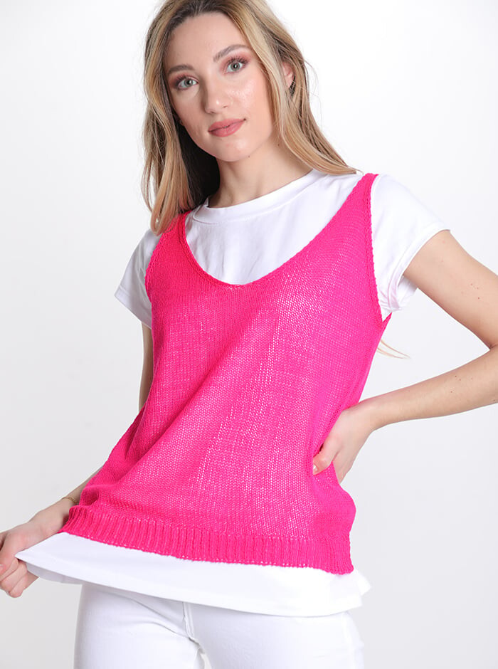 

Координация из хлопка, фуксия