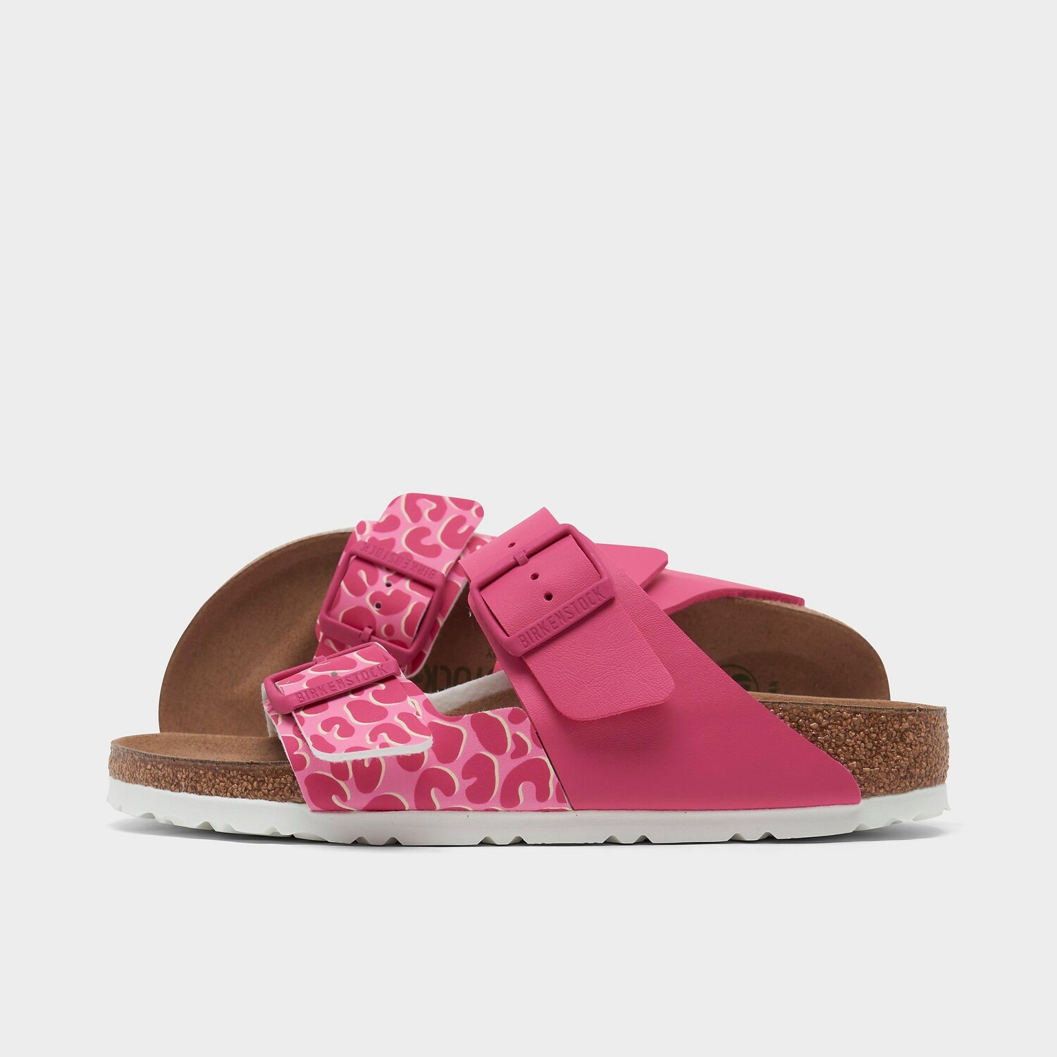 

Женские сандалии Birkenstock Arizona с разрезом Birko-Flor, розовый