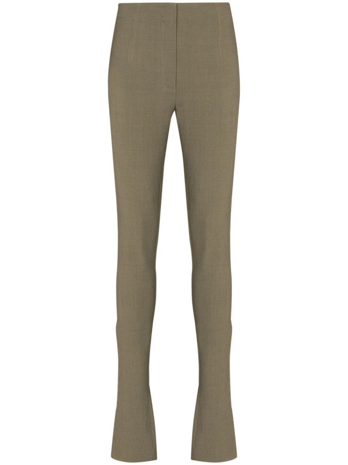 

Jacquemus брюки Le Pantalon Obiou с разрезами, зеленый