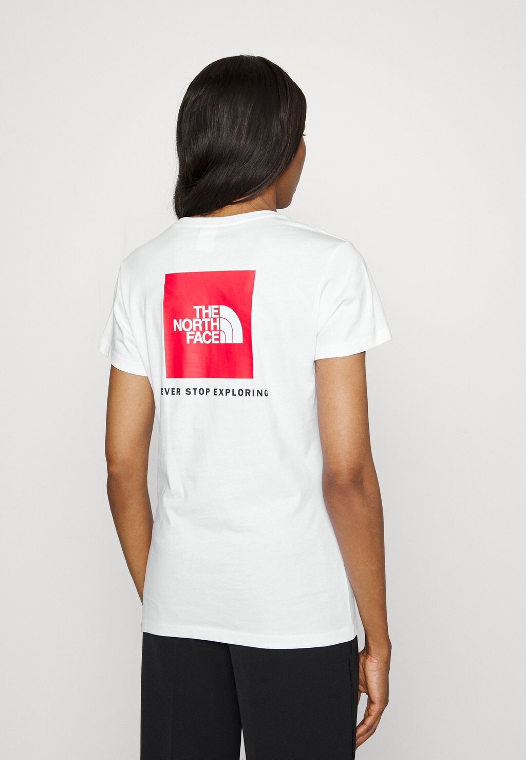 

Футболка с принтом RED BOX TEE The North Face, белый