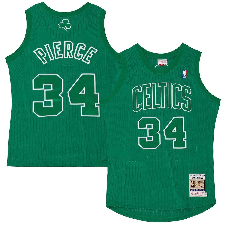 

Джерси Mitchell & Ness Boston Celtics, зеленый