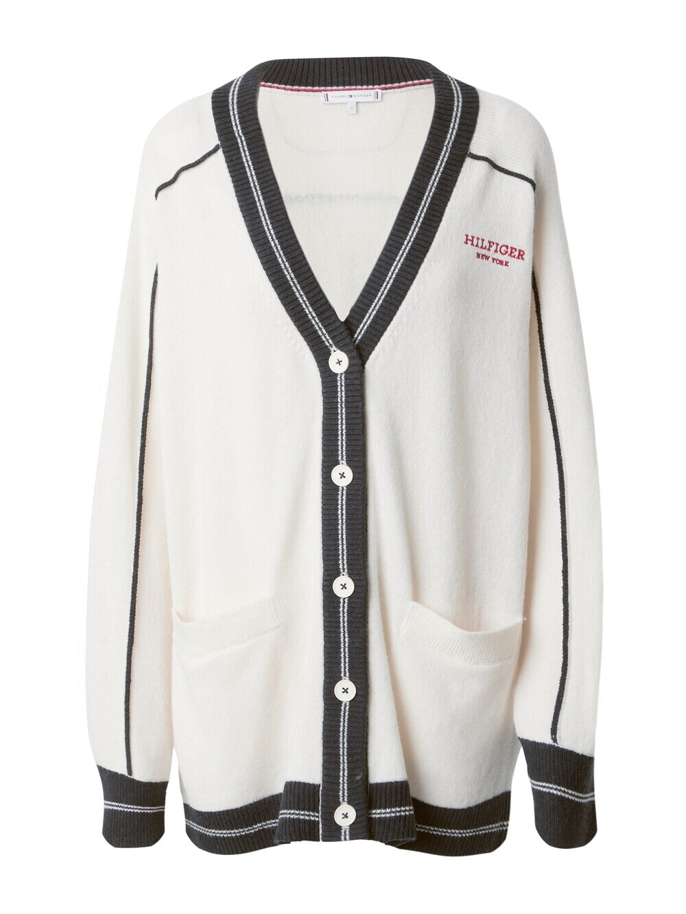 

Вязаный кардиган TOMMY HILFIGER, белый