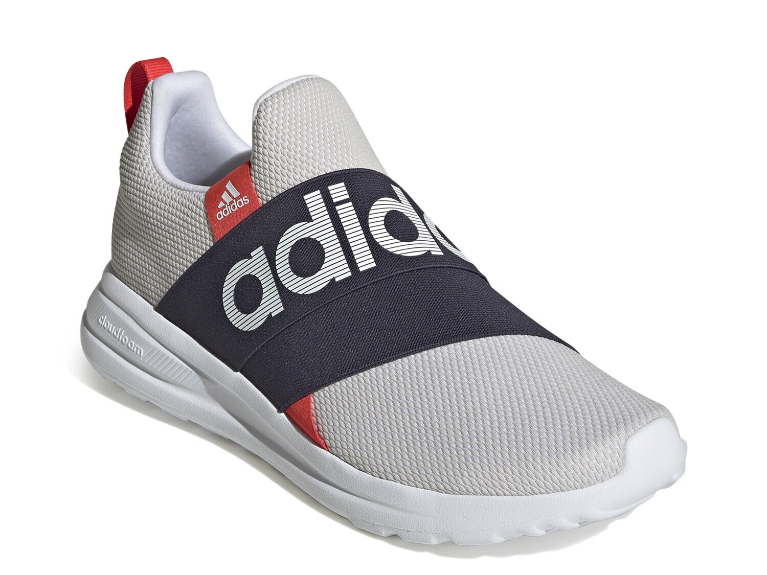 

Кроссовки Lite Racer Adapt 6.0 — мужские adidas, светло-серый/темно-синий/красный