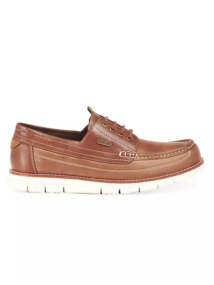 

Кожаные топсайдеры Hardy Barbour, цвет tan