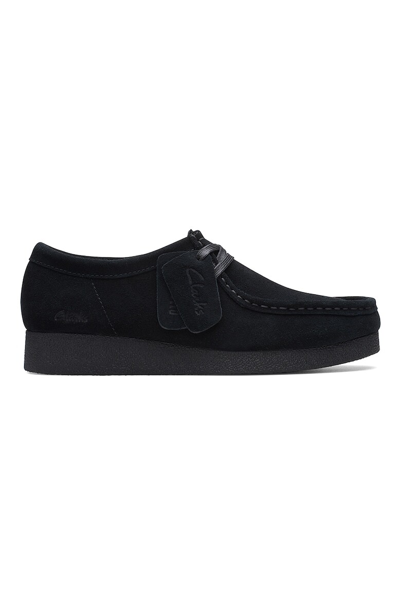 

Замшевые лоферы Wallabee Clarks, черный