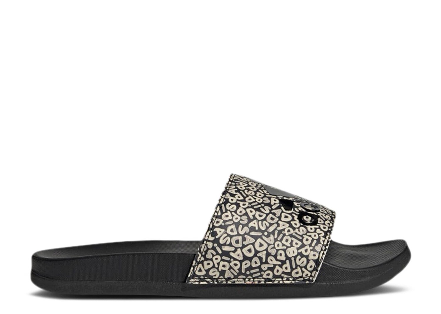 

Кроссовки adidas Wmns Adilette Comfort Slide 'Playful Floral Print', черный
