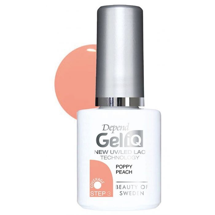 

Лак для ногтей Esmalte de Uñas Semipermanente Depend Gel Iq, Poppy Peach