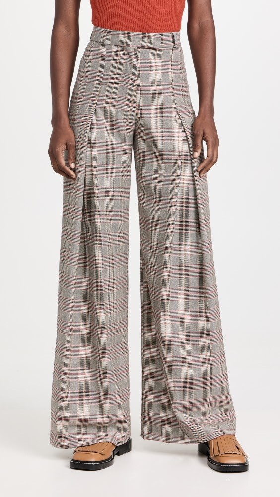 

Брюки Stella Jean Plaid, бежевый