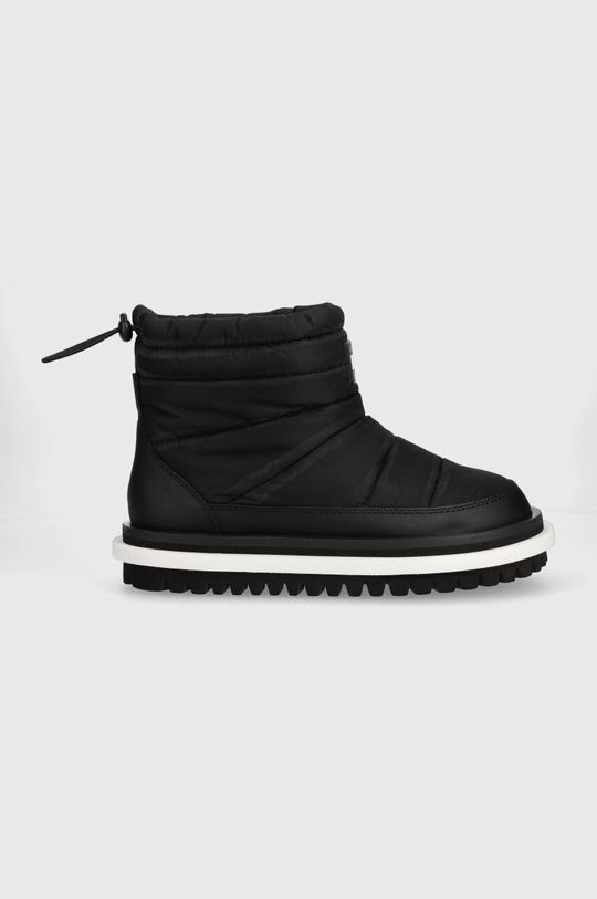 Зимние ботинки TJW PADDED FLAT BOOT Tommy Jeans, черный цена и фото