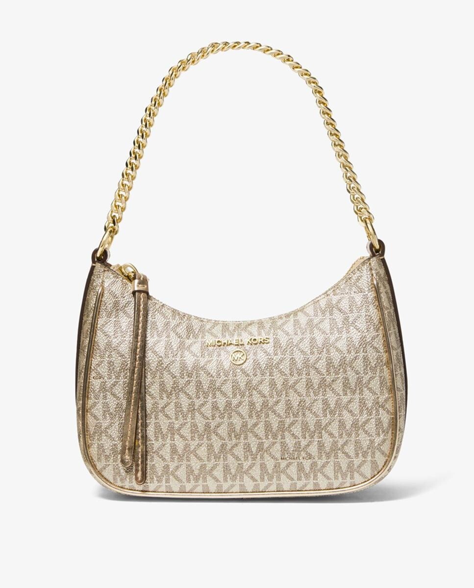 

Сумка на плечо Jet Set Charm цвета экрю с логотипами Michael Michael Kors