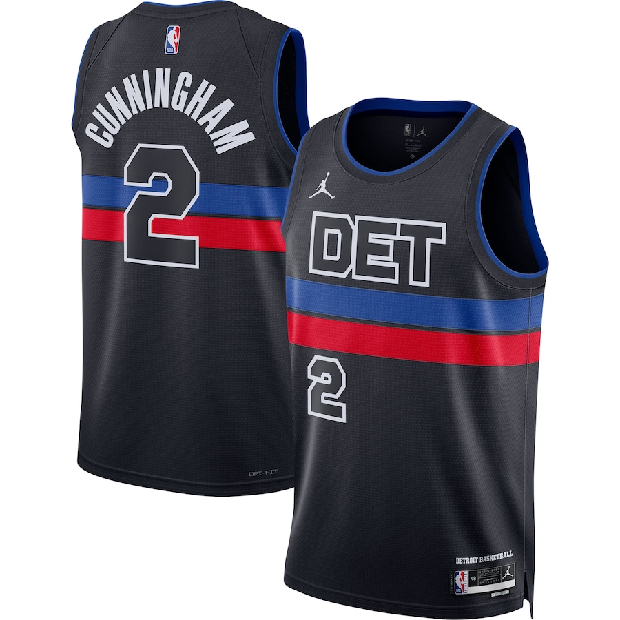 

Джерси Jordan Brand Detroit Pistons, черный