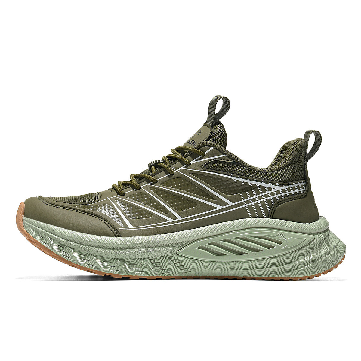 

Кроссовки мужские с низким верхом A55, цвет Gray Green