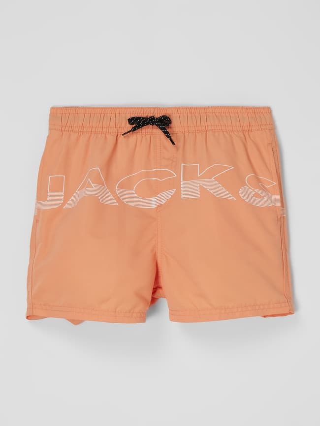 

Комплект плавок и полотенец модель «Beach Pack» Jack & Jones, коралловый