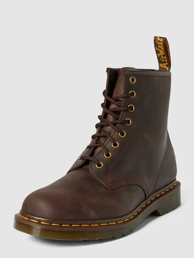

Кожаные ботинки на шнуровке модель "ГЛАЗ" Dr. Martens, коричневый