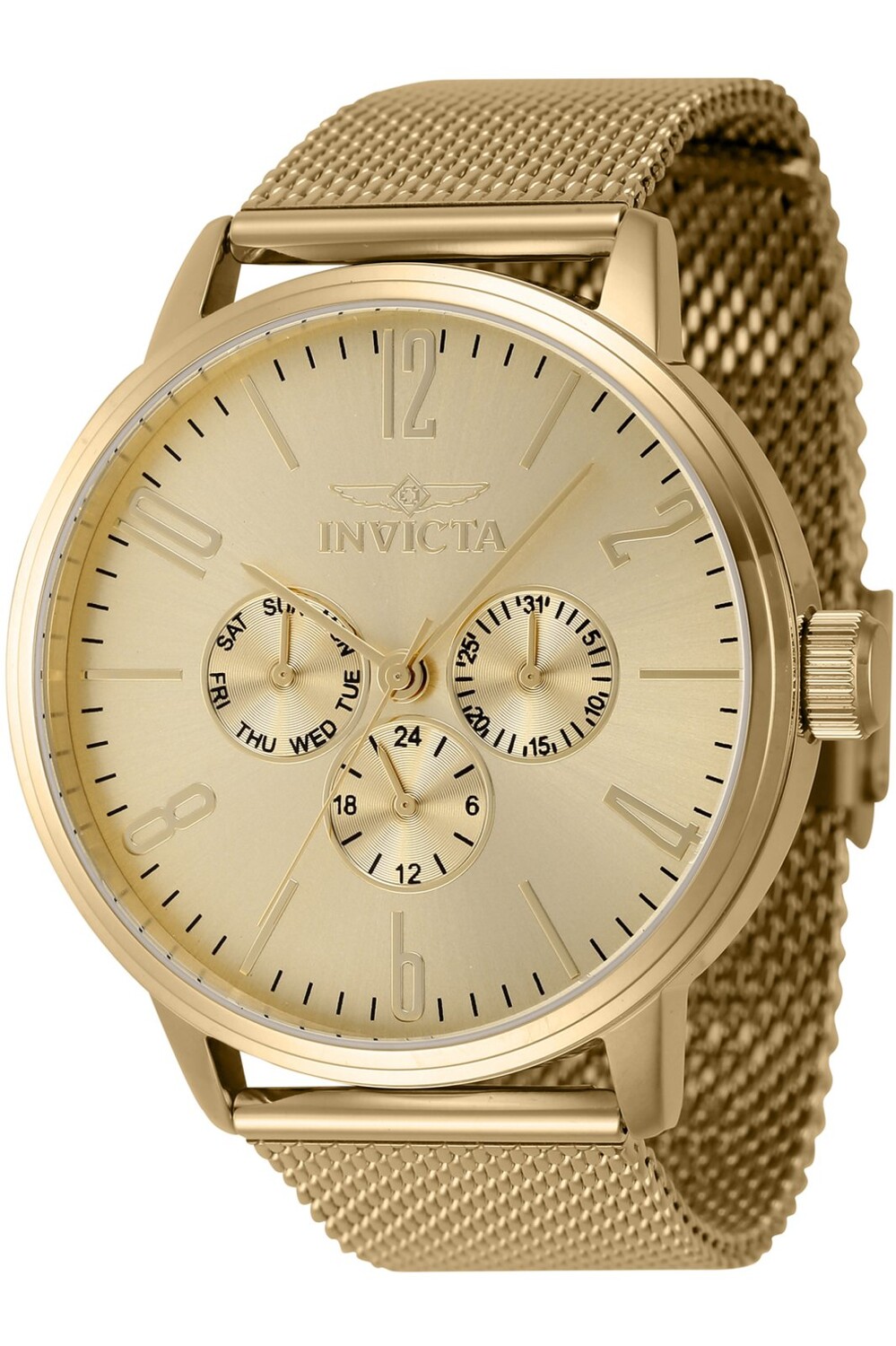 

Часы specialty 47122 44 мм Invicta, золото