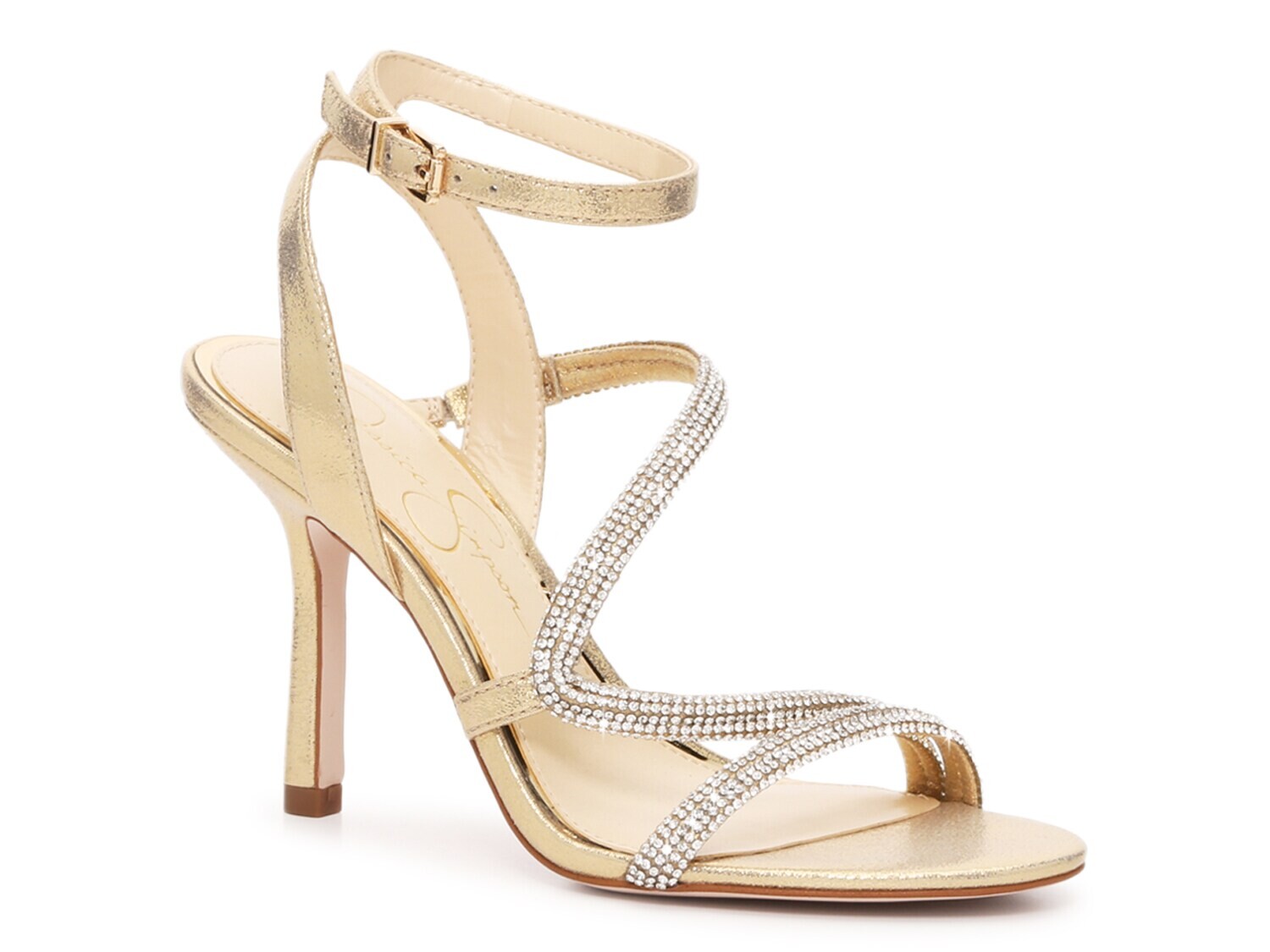 

Сандалии Jessica Simpson Becalel, золотой металлик