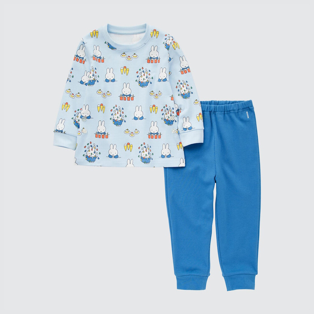 

Пижама Uniqlo Miffy унисекс с длинными рукавами, синий
