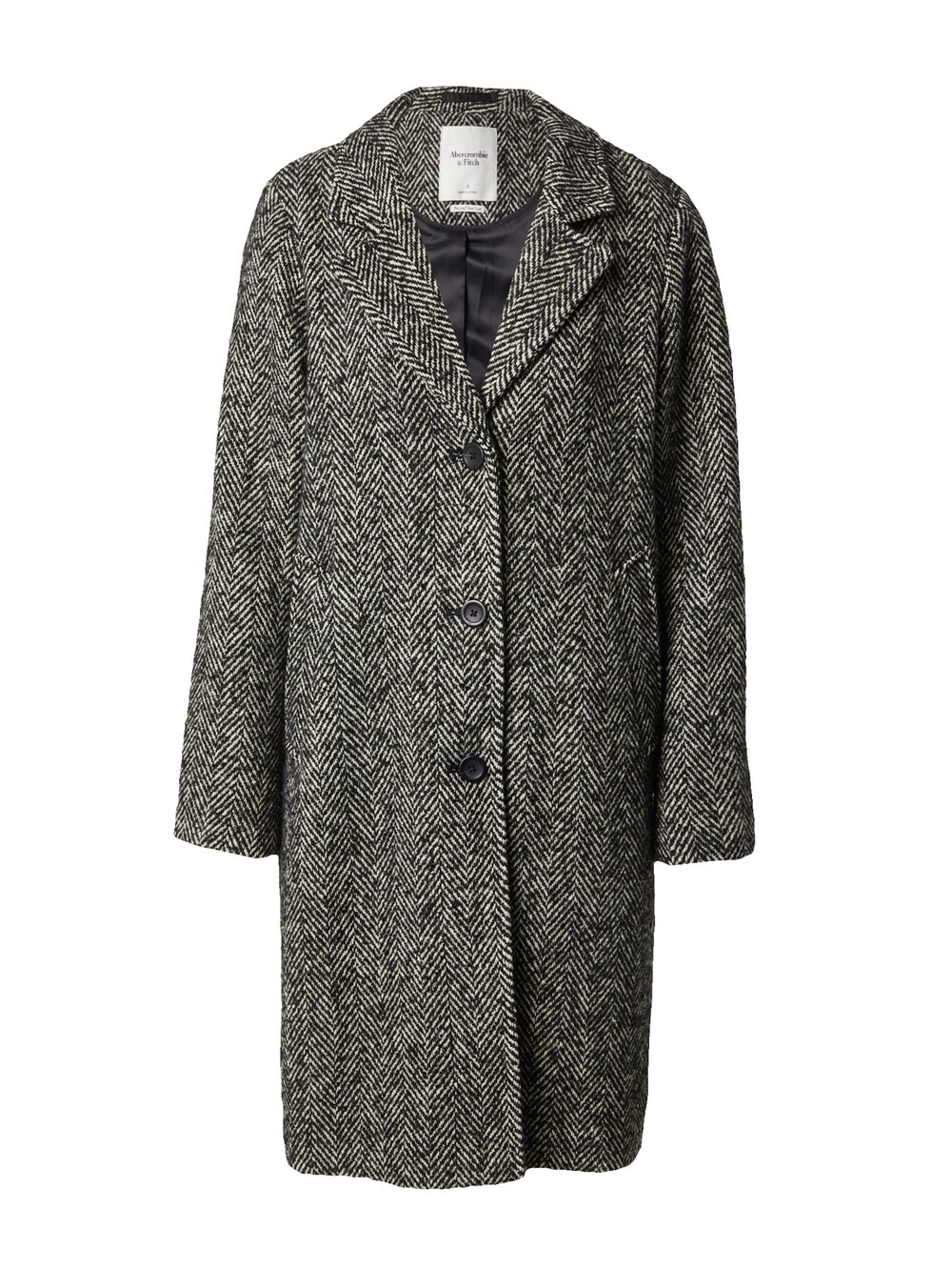 

Межсезонное пальто Abercrombie & Fitch, серый